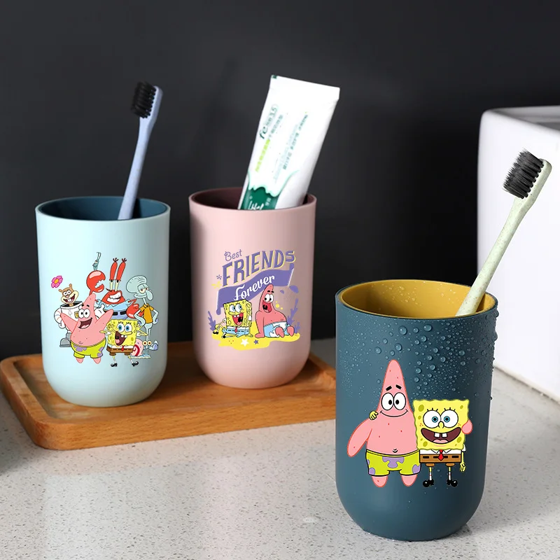 SpongeBobs Toothbrush Cups for Men Women Anime Cute Tooth Glass Cartoon Solid Couple Home Fashion Simple Toothbrush Cup Gifts
SpongeBobs Toothbrush Cups for Men Women Anime Cute Tooth Glass Cartoon Solid Couple Home Fashion Simple Toothbrush Cup Gifts