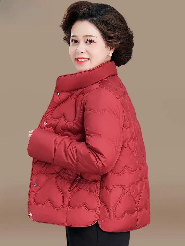 New Chinese Sle Winter Jaet ort down Cotton Coat Women Middle-Aged And ly Faionable Versatile Thi Outerwear
New Chinese Sle Winter Jaet ort down Cotton Coat Women Middle-Aged And ly Faionable Versatile Thi Outerwear