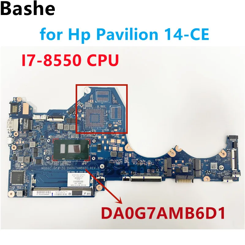 Материнская плата для ноутбука Hp Pavilion 14-CE DA0G7AMB6D1 с процессором Intel I7-8550, DDR4, 100% протестирована
Материнская плата для ноутбука Hp Pavilion 14-CE DA0G7AMB6D1 с процессором Intel I7-8550, DDR4, 100% протестирована