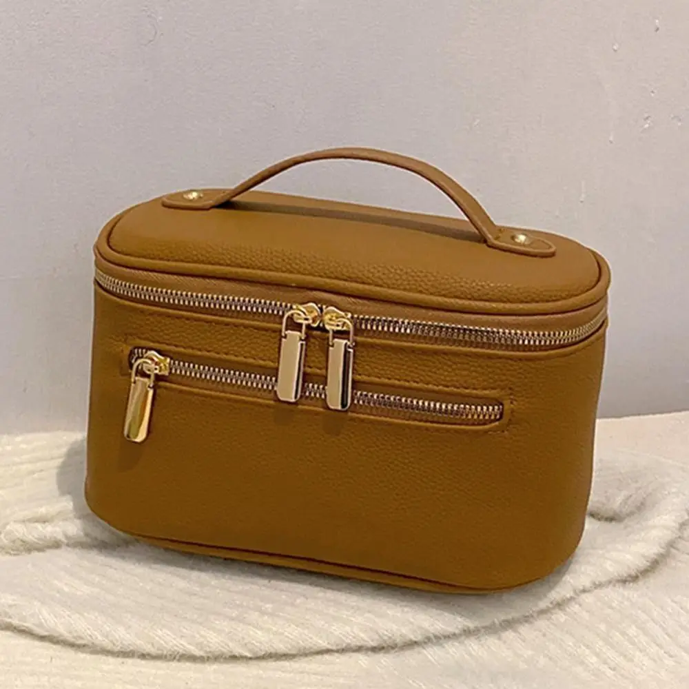 Hot with Handle Cosmetic Bag Portable Large Capacity Makeup Case Travel Toiletry Bag for Makeup
Hot with Handle Cosmetic Bag Portable Large Capacity Makeup Case Travel Toiletry Bag for Makeup