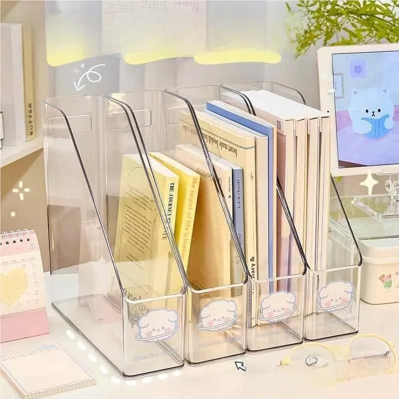 Transparent Acrylic Bookends Organizer Desktop Storage Rack Book Separators Clip for Books Versatile Home Office Decor
Transparent Acrylic Bookends Organizer Desktop Storage Rack Book Separators Clip for Books Versatile Home Office Decor