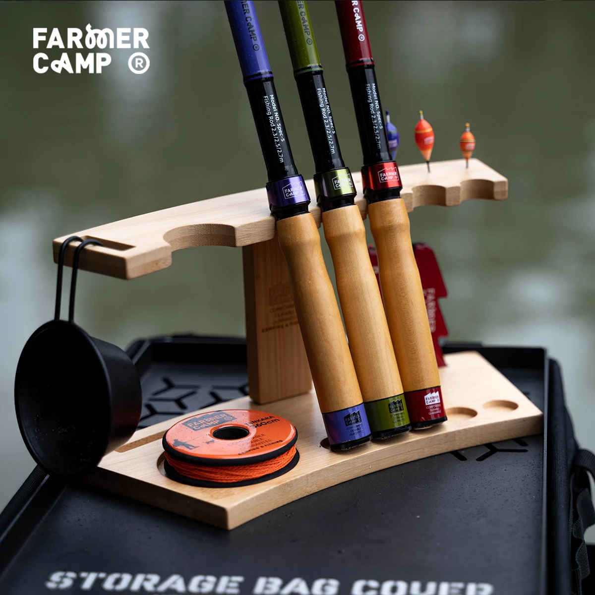 Outdoor Fishing Accessories Small Item Bait Holder Display Stand Rod Line Group Float Storage Rack for Angling Equipment
Outdoor Fishing Accessories Small Item Bait Holder Display Stand Rod Line Group Float Storage Rack for Angling Equipment
