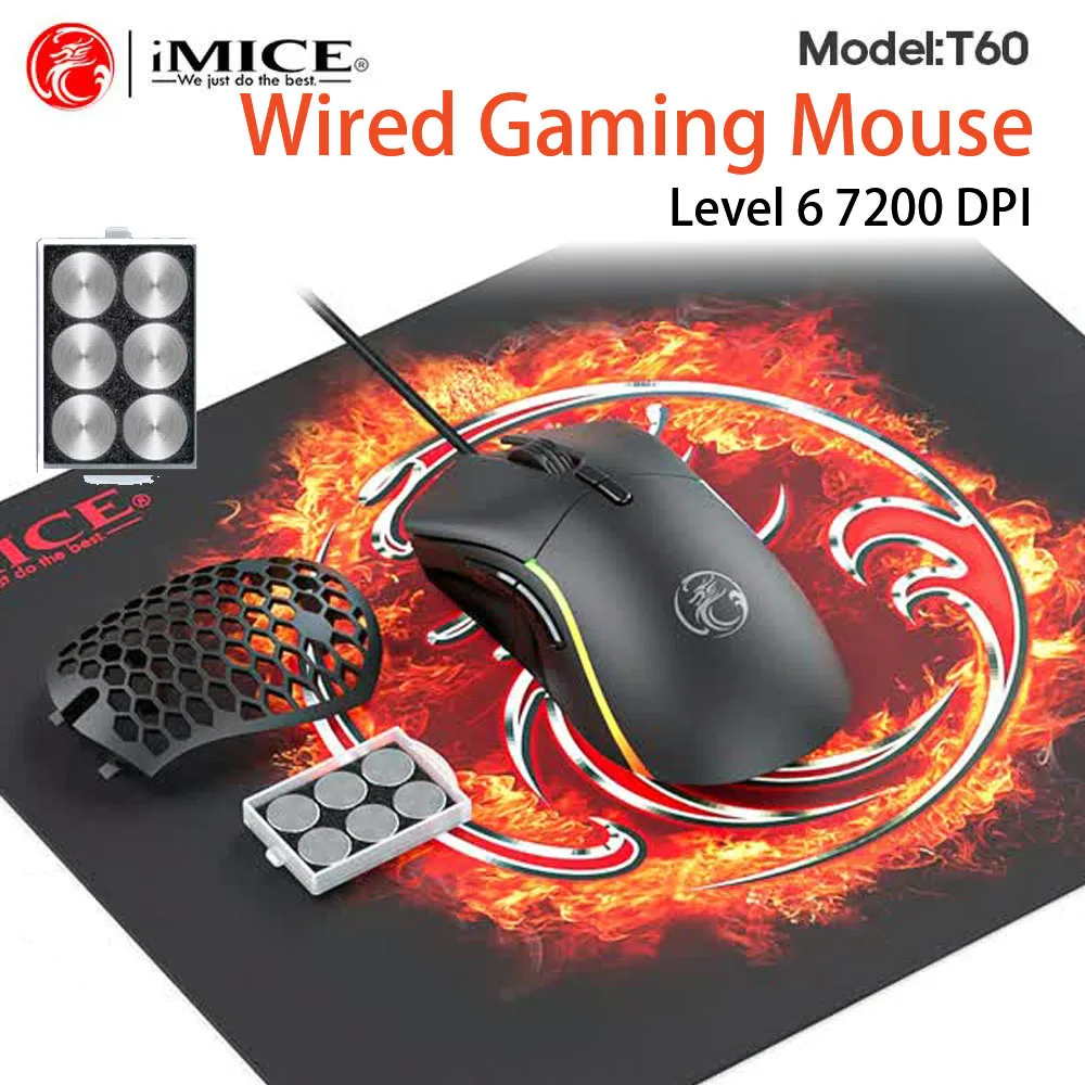 IMICE Mouse Popular Standard Edition 7200DPI Wired Gaming Mouse Brand Merchandise Birthday Graduation Gift Wholesale
IMICE Mouse Popular Standard Edition 7200DPI Wired Gaming Mouse Brand Merchandise Birthday Graduation Gift Wholesale