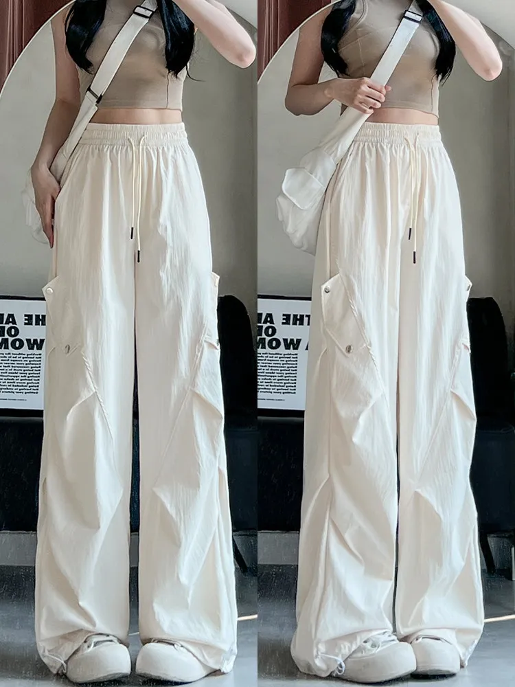 plus Size American Style Work Pants High Waist Loose Outdoor Women's Cargo Trousers Quick Dry Wide Leg Sports Pants
plus Size American Style Work Pants High Waist Loose Outdoor Women's Cargo Trousers Quick Dry Wide Leg Sports Pants