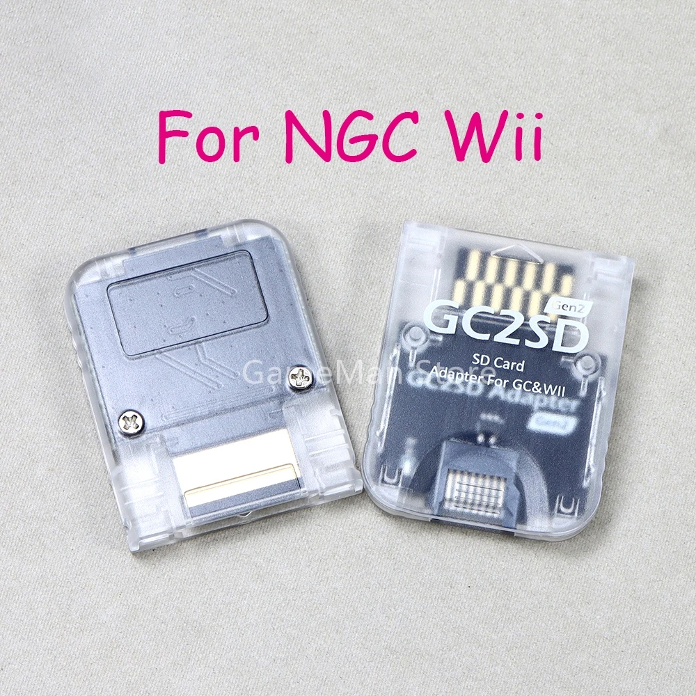 10pcs For Nintendo GameCube Gen2 GC2SD TF Card Reader Memory Card Adapter For NGC V2.0 SD Card Reader For Wii Game Console
10pcs For Nintendo GameCube Gen2 GC2SD TF Card Reader Memory Card Adapter For NGC V2.0 SD Card Reader For Wii Game Console