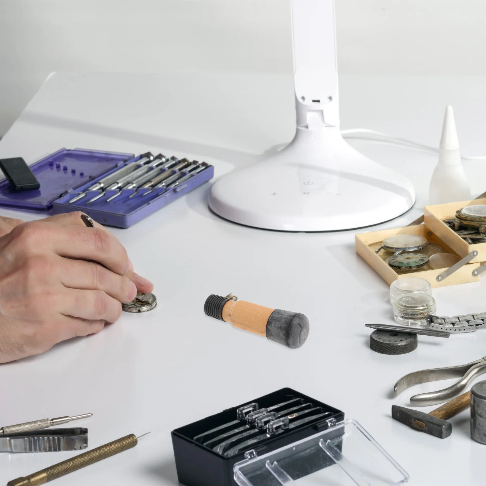 Suction Watch Opener Precise Wooden Handle Damage Free Removal Versatile Compatibility Professional Watchmaker Tool
Suction Watch Opener Precise Wooden Handle Damage Free Removal Versatile Compatibility Professional Watchmaker Tool