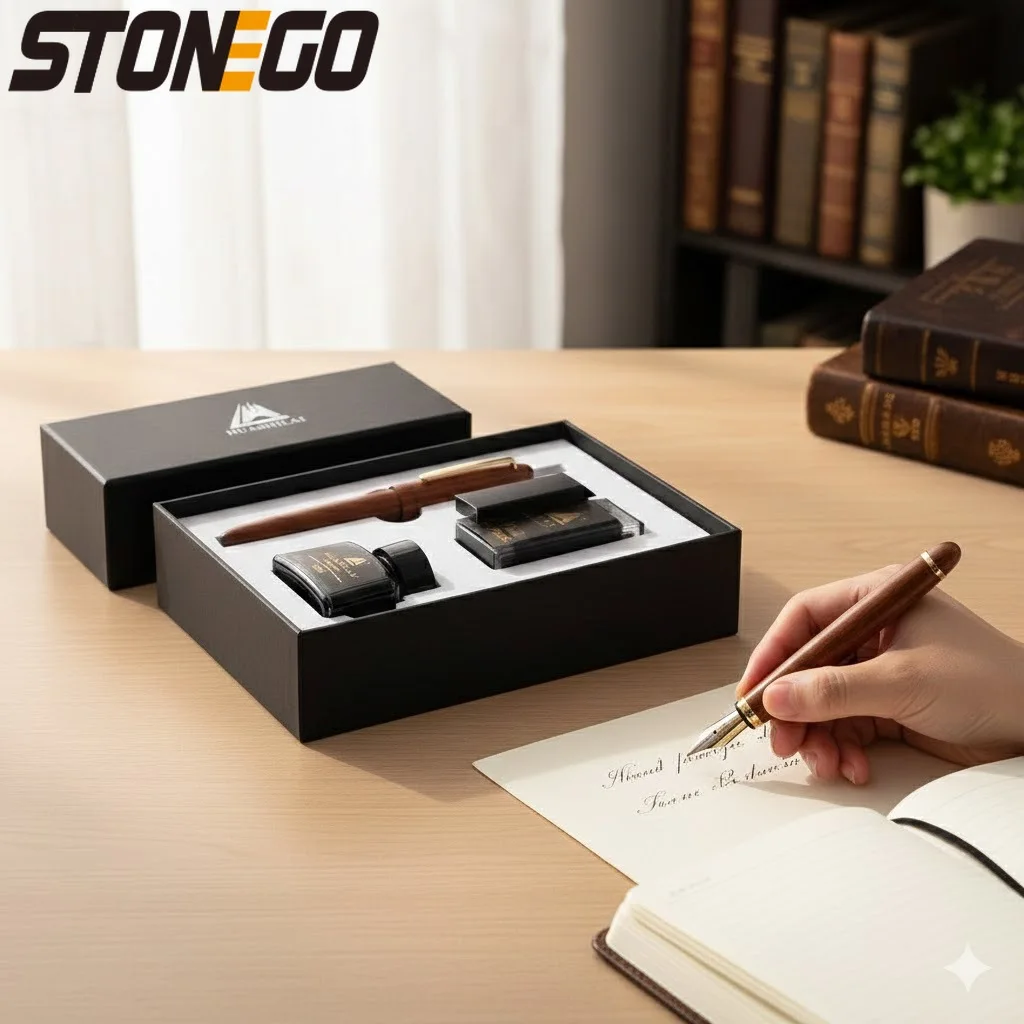 Изысканный роскошный набор перьевых ручек 07 мм, позолоченные наконечники 24 карата, вращающаяся крышка из чистого дерева, 30 мл, чернила, праздничные подарки
Изысканный роскошный набор перьевых ручек 07 мм, позолоченные наконечники 24 карата, вращающаяся крышка из чистого дерева, 30 мл, чернила, праздничные подарки