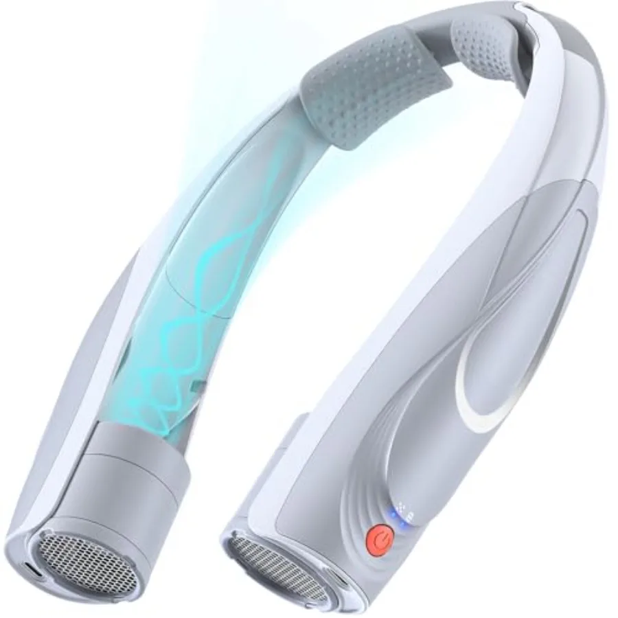 Portable Neck Fan - 6000mAh Rechargeable Personal Fan with 6 Speeds 360° Cooling Surround Airflow 20H Long Battery Life Hands-F
Portable Neck Fan - 6000mAh Rechargeable Personal Fan with 6 Speeds 360° Cooling Surround Airflow 20H Long Battery Life Hands-F