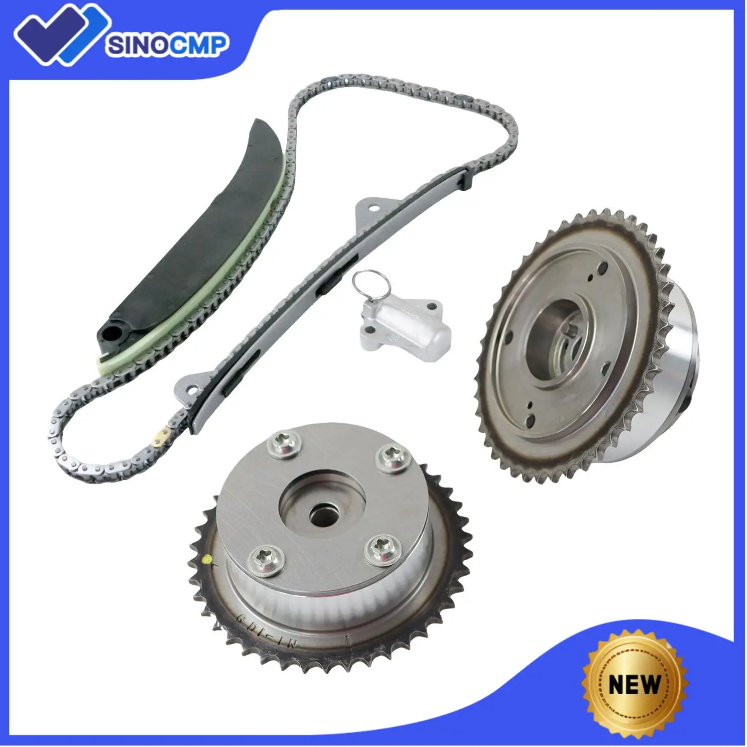 24321-2E200 243212E200 Timing Chain Kit w/ Intake + Exhaust Camshaft Sprocket for Hyundai KIA Elantra Sonata Tucson 2.0 G4NC
24321-2E200 243212E200 Timing Chain Kit w/ Intake + Exhaust Camshaft Sprocket for Hyundai KIA Elantra Sonata Tucson 2.0 G4NC