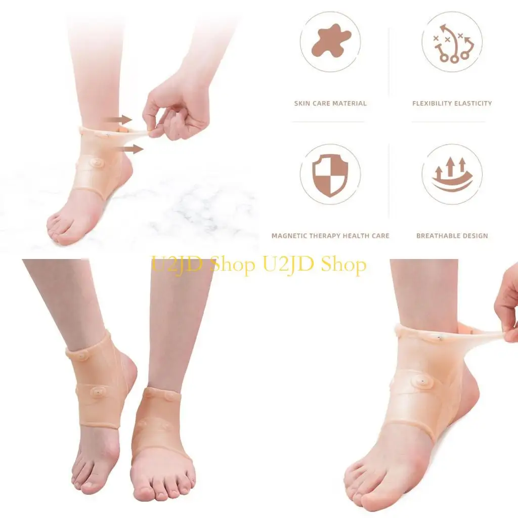 U2JD Ankle Support Silicone Design Ankle Brace Compression Sleeve Sock
U2JD Ankle Support Silicone Design Ankle Brace Compression Sleeve Sock