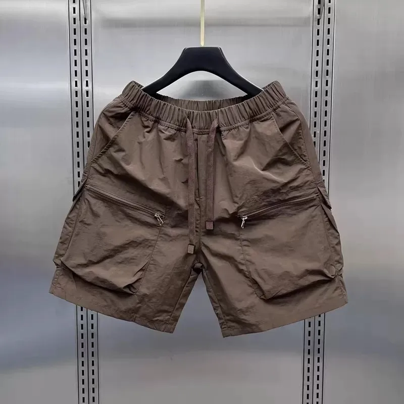 2026 New Ice Silk Quick Dry Ultra-Thin Men's Shorts Casual Loose Fit Five-Pocket Design Summer Leisure Fashion Polyester Fiber
2026 New Ice Silk Quick Dry Ultra-Thin Men's Shorts Casual Loose Fit Five-Pocket Design Summer Leisure Fashion Polyester Fiber