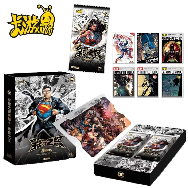 KAYOU DC Cosmic Dusk collection Proof of Legend Part 1 anime peripheral Birthday Collectible Cards Children Toy Gifts
KAYOU DC Cosmic Dusk collection Proof of Legend Part 1 anime peripheral Birthday Collectible Cards Children Toy Gifts