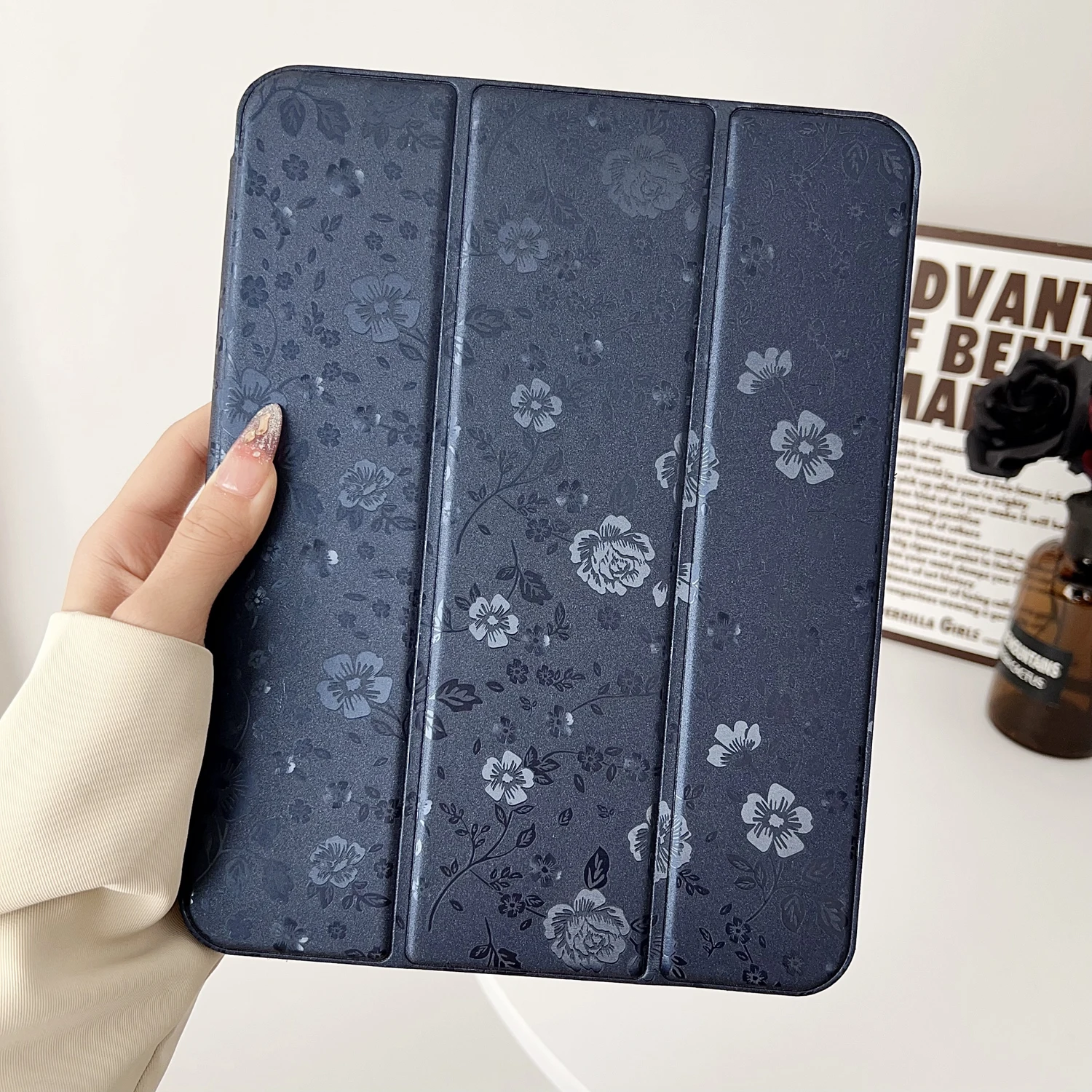 Кожаный чехол-подставка с цветочной текстурой для iPad 6, 7, 8, 9, чехлы 10-го 11-го поколения Air 3 4 5 Pro 2025 MINI 10,9, 11 дюймов, чехол
Кожаный чехол-подставка с цветочной текстурой для iPad 6, 7, 8, 9, чехлы 10-го 11-го поколения Air 3 4 5 Pro 2025 MINI 10,9, 11 дюймов, чехол