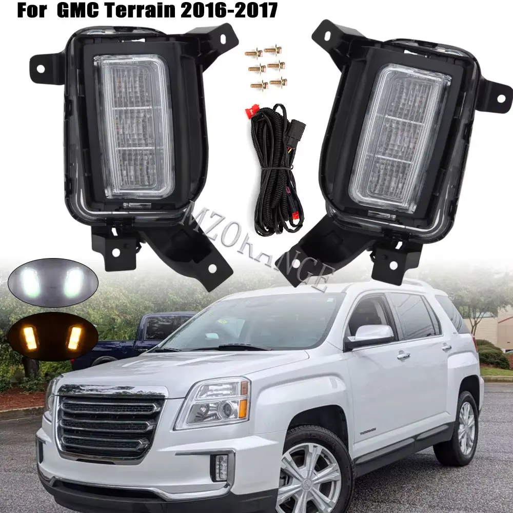 Светодиодные противотуманные фары для GMC Terrain 2016 2017, передний бампер, DRL, противотуманная фара, рамка, проволочные фары, комплект противотуманных фар, автомобильные аксессуары
Светодиодные противотуманные фары для GMC Terrain 2016 2017, передний бампер, DRL, противотуманная фара, рамка, проволочные фары, комплект противотуманных фар, автомобильные аксессуары