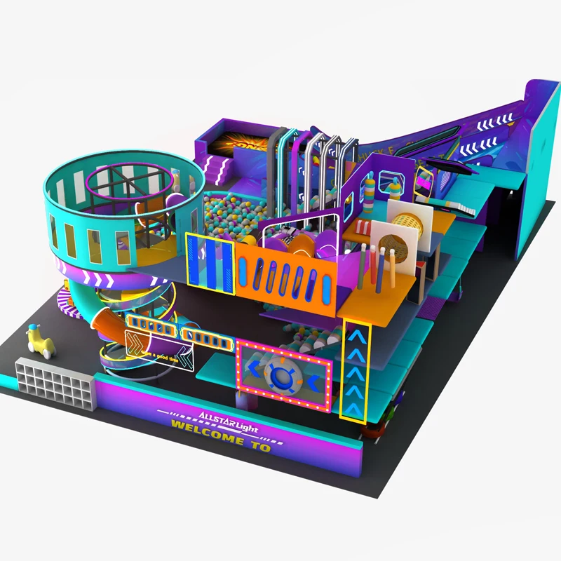 Commercial indoor soft play area Entertainment playground equipment Trampoline Park area Ball pool with slide
Commercial indoor soft play area Entertainment playground equipment Trampoline Park area Ball pool with slide