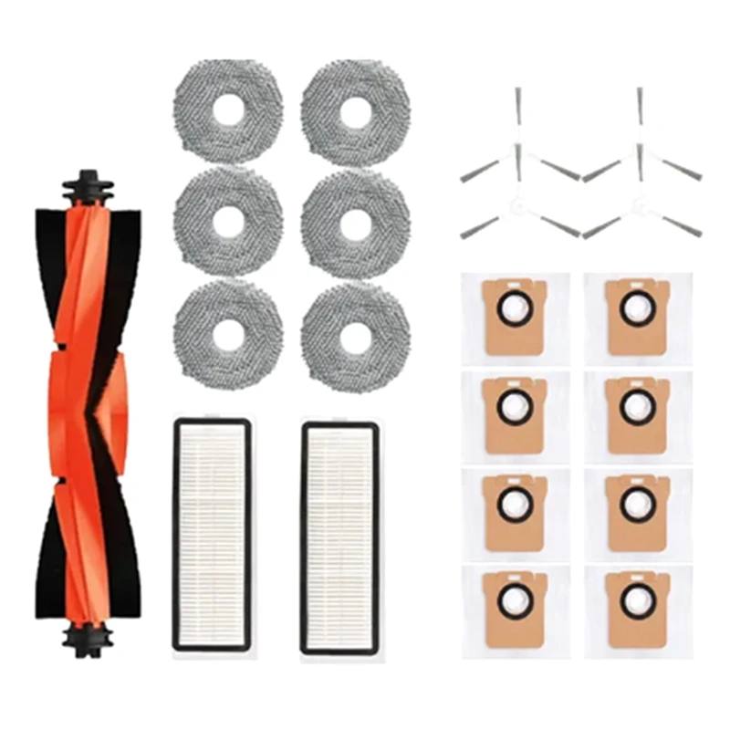 ABBZ-For Xiaomi Robot Vacuum X20+/ X20 Plus Accessories Dust Bag Mop Cloth Main Side Brush Hepa Filter Replacement Parts
ABBZ-For Xiaomi Robot Vacuum X20+/ X20 Plus Accessories Dust Bag Mop Cloth Main Side Brush Hepa Filter Replacement Parts