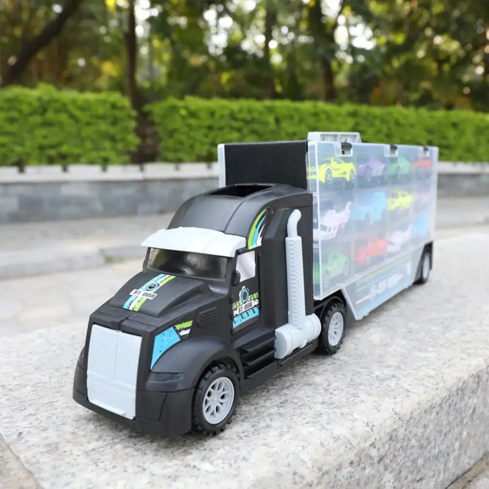 Abs Truck Toy Construction Truck Toy Set with 10 Small Cars 2 Helicopters Portable Handle Drive Die-cast Engineering Container
Abs Truck Toy Construction Truck Toy Set with 10 Small Cars 2 Helicopters Portable Handle Drive Die-cast Engineering Container