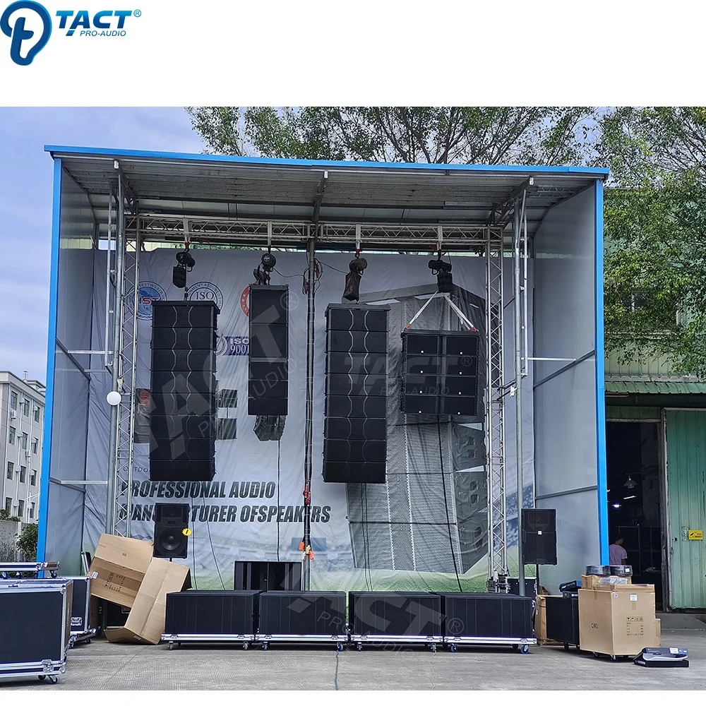 Новое поступление, активный двойной 12-дюймовый линейный динамик для больших мероприятий
Новое поступление, активный двойной 12-дюймовый линейный динамик для больших мероприятий