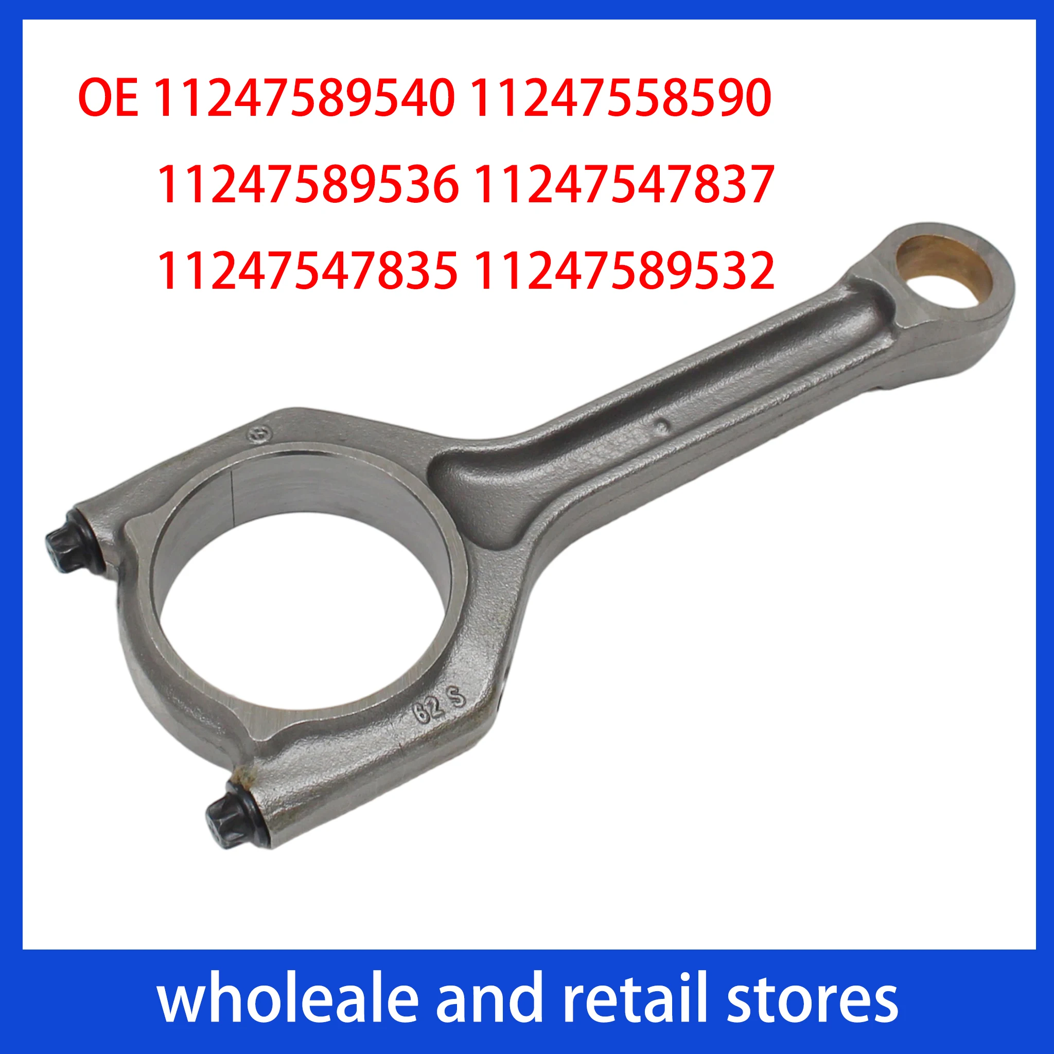 For BMW 3.0L Gas Car Engine Connecting Rod N52 11247589540 11247558590 11247589536 11247547837 11247547835 11247589532 Auto Part
For BMW 3.0L Gas Car Engine Connecting Rod N52 11247589540 11247558590 11247589536 11247547837 11247547835 11247589532 Auto Part
