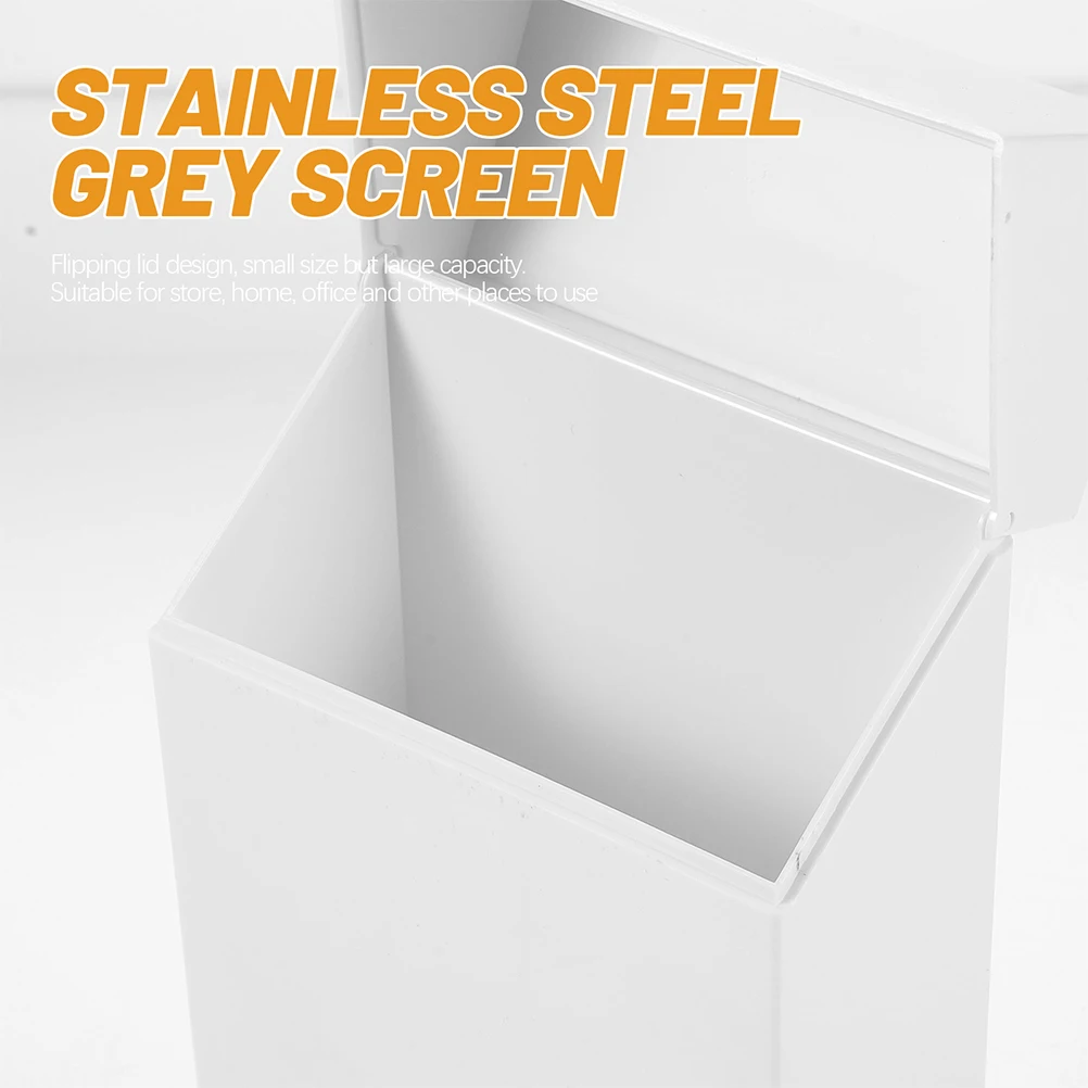 2 Durable Storage Containers for Clips Toothpicks Cotton Swabs Small Plastic Boxes Small Plastic Box ganizer White Color
2 Durable Storage Containers for Clips Toothpicks Cotton Swabs Small Plastic Boxes Small Plastic Box ganizer White Color