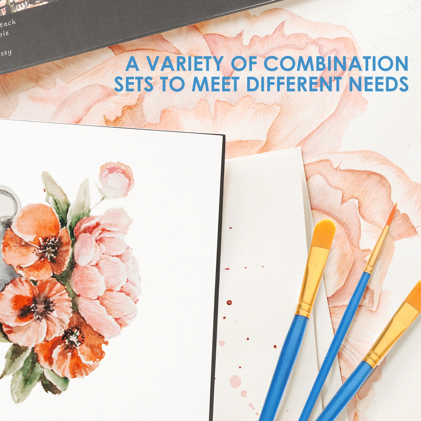 20 Pcs Oil Paintbrush Set Gouache Watercolor Acrylic Brushes Round Tip Art Supplies Student Child Safe Educational Nylon Hairs
20 Pcs Oil Paintbrush Set Gouache Watercolor Acrylic Brushes Round Tip Art Supplies Student Child Safe Educational Nylon Hairs