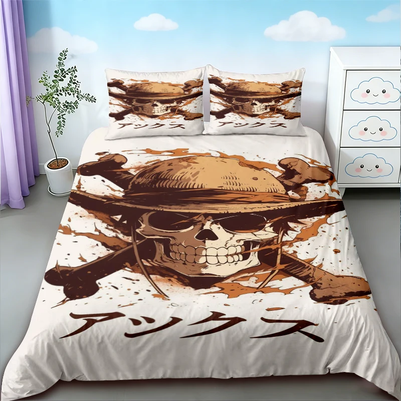 3pcs Duvet Cover Luffy Gifts One Piece Cartoon Bedding Set Quilt Cover Soft Comfortable for Bedroom Dormitory Twin Single
3pcs Duvet Cover Luffy Gifts One Piece Cartoon Bedding Set Quilt Cover Soft Comfortable for Bedroom Dormitory Twin Single