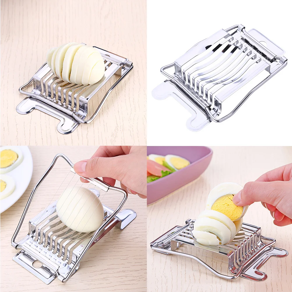 Premium Stainless Steel Egg Slicer No Smell Easy Clean for Hard Boiled Preserved Eggs Cheese Fruits Egg Slicer
Premium Stainless Steel Egg Slicer No Smell Easy Clean for Hard Boiled Preserved Eggs Cheese Fruits Egg Slicer