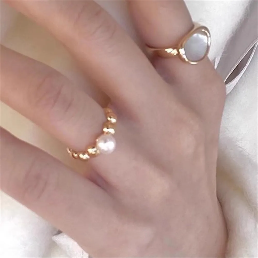 S925 Silver Sterling Ring Inlaid Zirconia Half Hole Pearl Ring Base Resizable Design DIY Handmade Fine Jewelry Ring Accessories
S925 Silver Sterling Ring Inlaid Zirconia Half Hole Pearl Ring Base Resizable Design DIY Handmade Fine Jewelry Ring Accessories