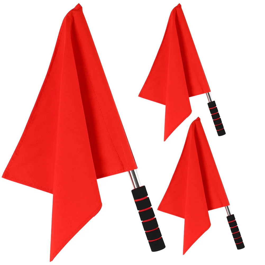 3pcs Signal Flag Sport Referee Handheld Flags Red for Racing Traffic Conducting Referee Flags Hand Signal
3pcs Signal Flag Sport Referee Handheld Flags Red for Racing Traffic Conducting Referee Flags Hand Signal