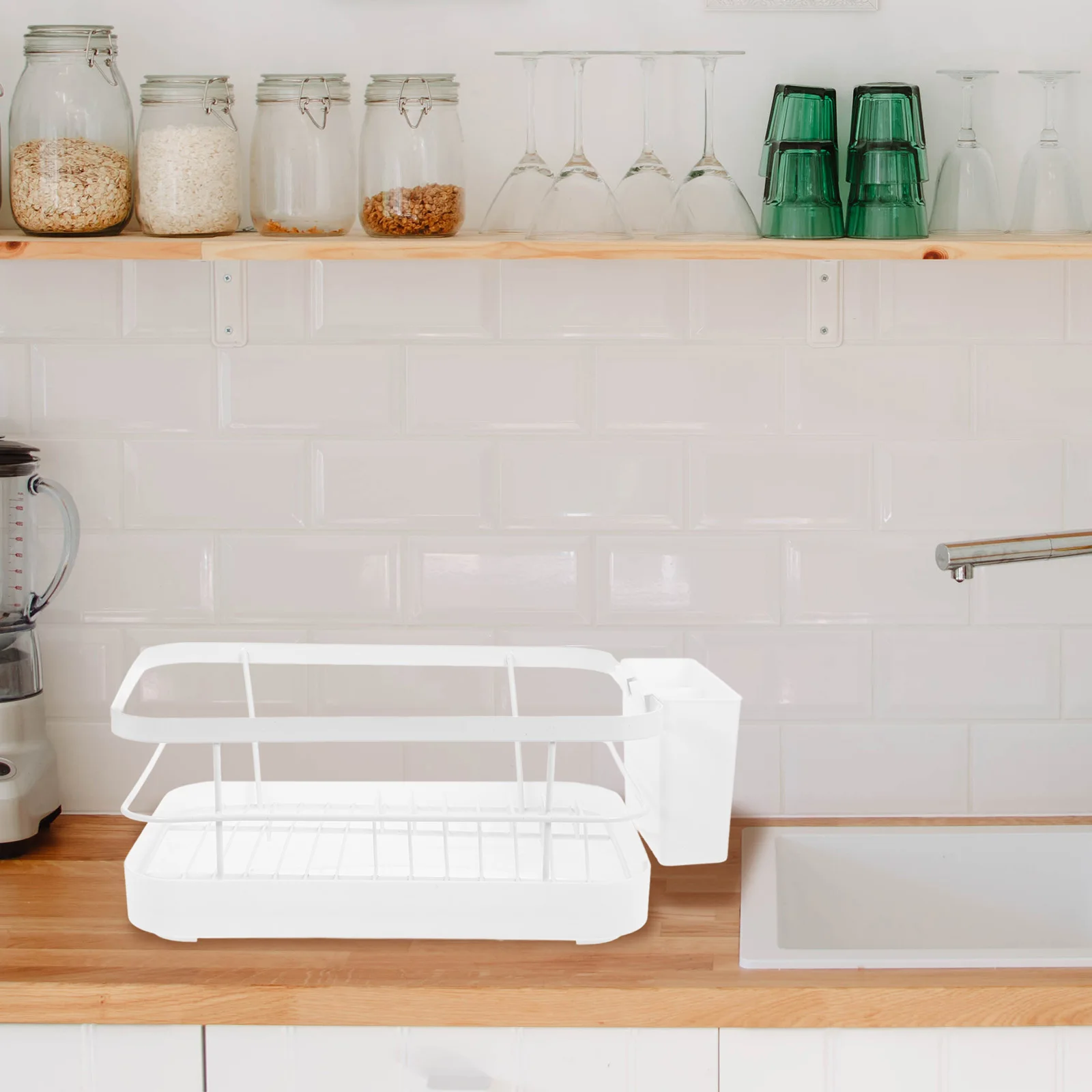 Dish Storage Rack for Cabinets Countertop Cutlery Racks Organizer Dishes Drying Carbon Steel Drainer Kitchen Easy Clean
Dish Storage Rack for Cabinets Countertop Cutlery Racks Organizer Dishes Drying Carbon Steel Drainer Kitchen Easy Clean