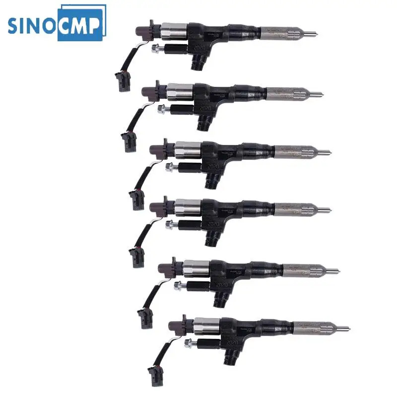 6pcs Refurbished 095000-6810 Fuel Injector Nozzle 095000-6811 095000-6812 095000-6813 Engine Excavator Accessories Parts 
6pcs Refurbished 095000-6810 Fuel Injector Nozzle 095000-6811 095000-6812 095000-6813 Engine Excavator Accessories Parts