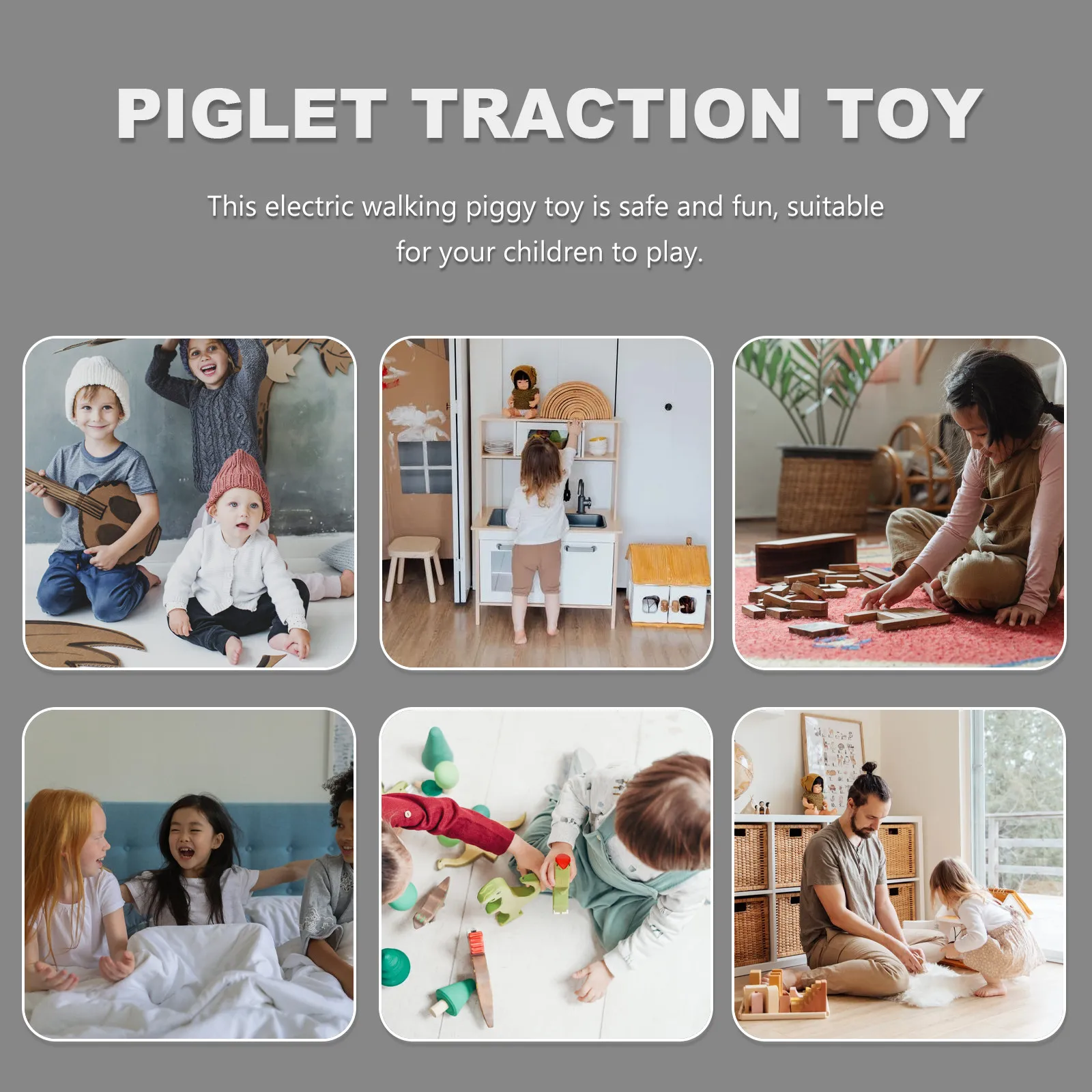 2Pcs Electronic Kids Walking Pig Music Light Educational Plaything Creative Fun Gift for Toddlers Electronic Walking Pig Toy
2Pcs Electronic Kids Walking Pig Music Light Educational Plaything Creative Fun Gift for Toddlers Electronic Walking Pig Toy