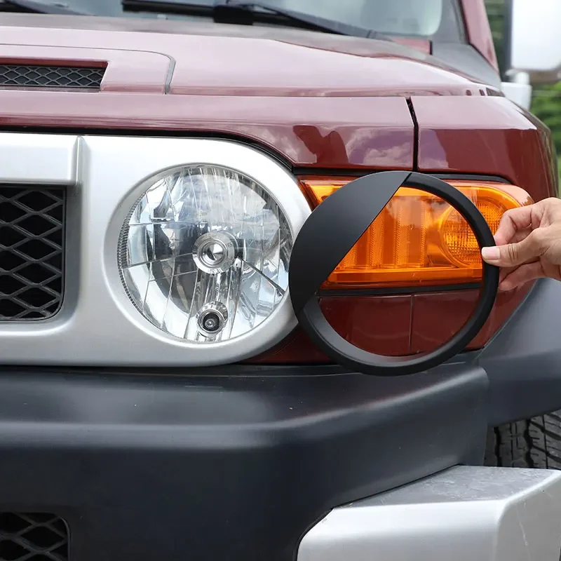 For Toyota FJ Cruiser 2007-2021 ABS Matte Black Car Angry Eyes Headlight Cover Trim Sticker Car Accessories
For Toyota FJ Cruiser 2007-2021 ABS Matte Black Car Angry Eyes Headlight Cover Trim Sticker Car Accessories