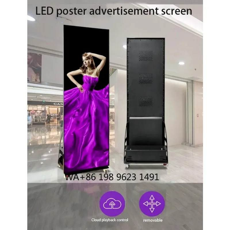 Foldable Full LED Poster Screen High Definition Commercial Advertising Display forMall Exhibition Indoor Public Promotion Events
Foldable Full LED Poster Screen High Definition Commercial Advertising Display forMall Exhibition Indoor Public Promotion Events