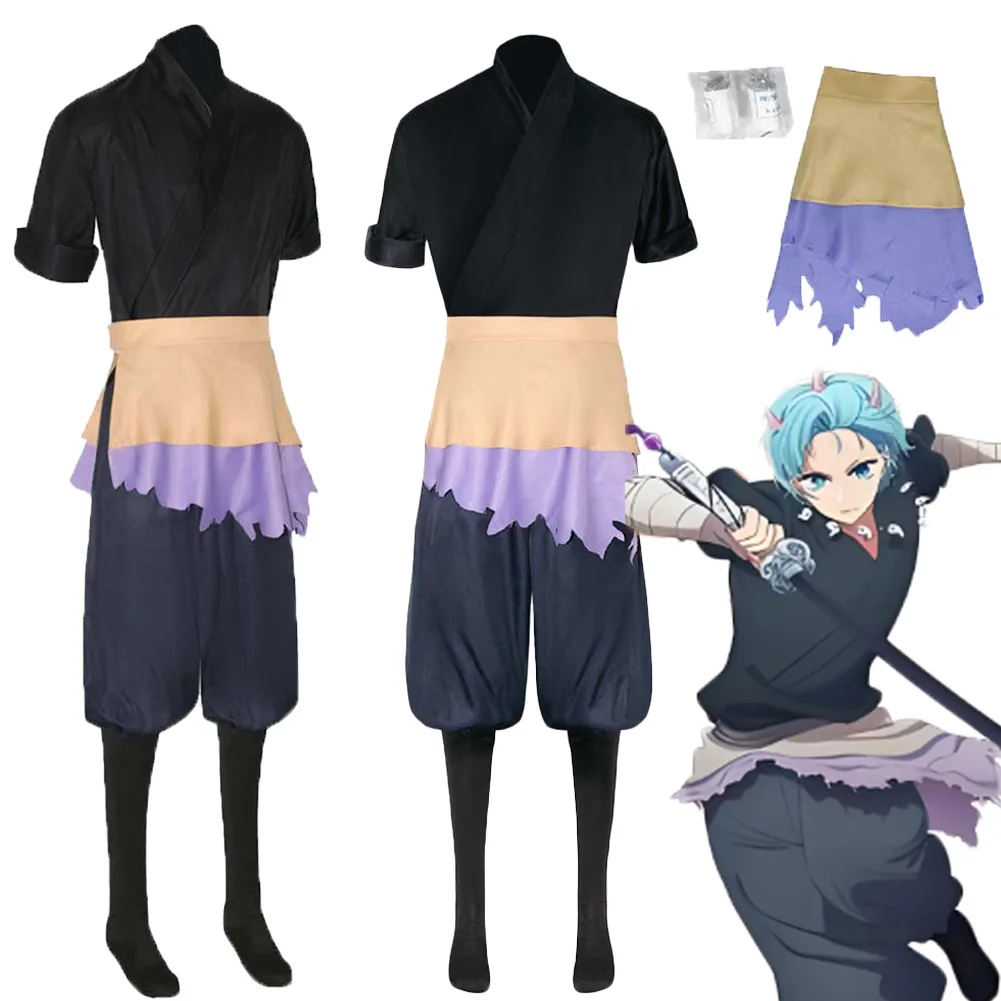 Костюм для косплея по аниме Oshi no Ko (Токийский клинок), черная униформа, носки, наряды для взрослых мужчин, одежда для ролевых игр, Хэллоуина, карнавальных вечеринок
Костюм для косплея по аниме Oshi no Ko (Токийский клинок), черная униформа, носки, наряды для взрослых мужчин, одежда для ролевых игр, Хэллоуина, карнавальных вечеринок