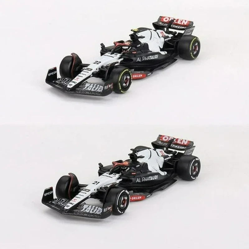 MINI GT 1:64 AlphaTauri AT04 #22 Yuki Tsunoda / #21 Nyck de Vries 2023 F1 2023 Diecast Model Car
MINI GT 1:64 AlphaTauri AT04 #22 Yuki Tsunoda / #21 Nyck de Vries 2023 F1 2023 Diecast Model Car