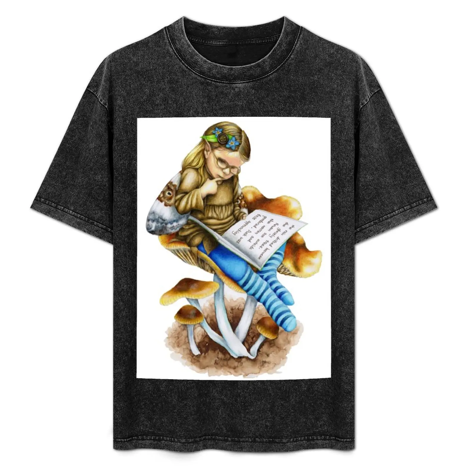 Blueleg Brownie Mushroom Fairy T-Shirt Soft Casual Short Sleeve Cotton Tee
Blueleg Brownie Mushroom Fairy T-Shirt Soft Casual Short Sleeve Cotton Tee