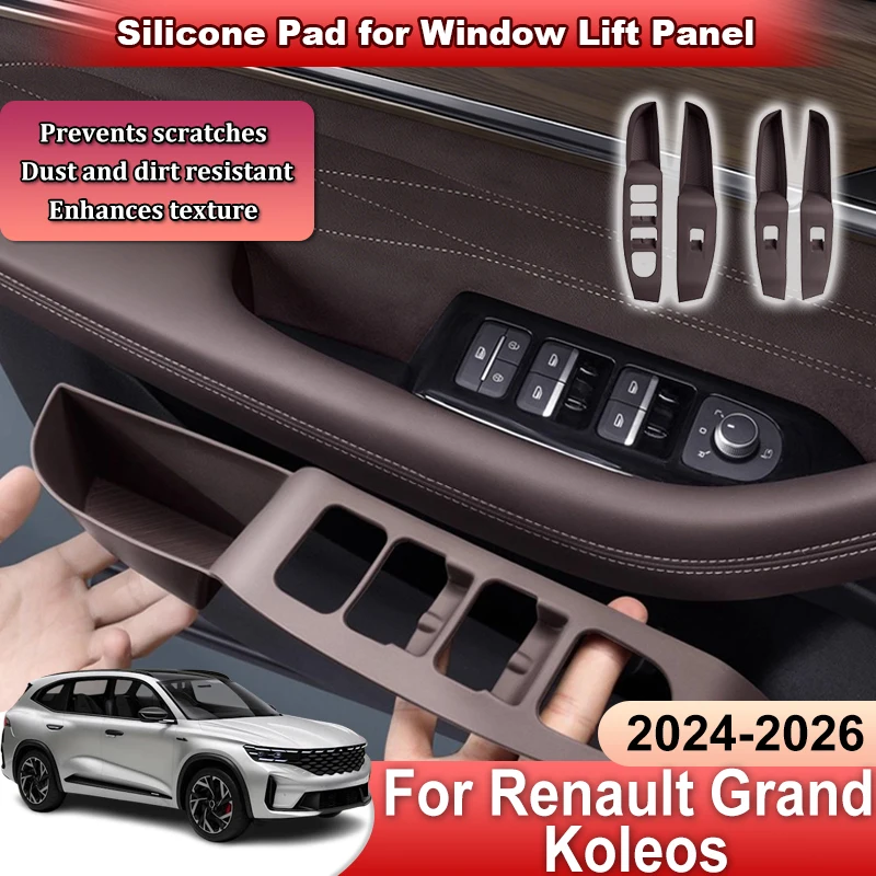 Car Door Button Protective Pad For Renault Grand Koleos 2025 Accessories Geely Monjaro 2024 2026 Silicone Window Lift Panel Mat
Car Door Button Protective Pad For Renault Grand Koleos 2025 Accessories Geely Monjaro 2024 2026 Silicone Window Lift Panel Mat