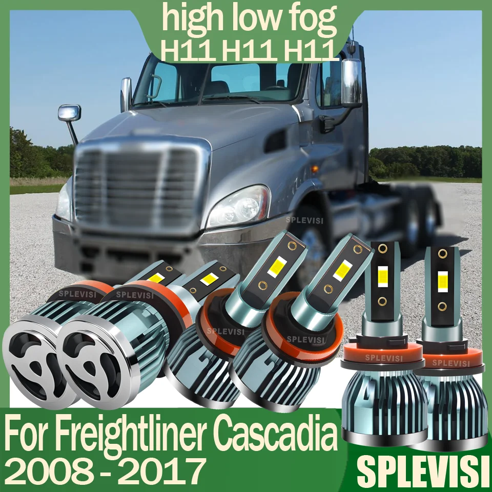 100% Plug-and-Play waterproof LED Headlight foglight For Freightliner Cascadia 2008 2009 2010 2011 2012 2013 2014 2015 2016 2017
100% Plug-and-Play waterproof LED Headlight foglight For Freightliner Cascadia 2008 2009 2010 2011 2012 2013 2014 2015 2016 2017