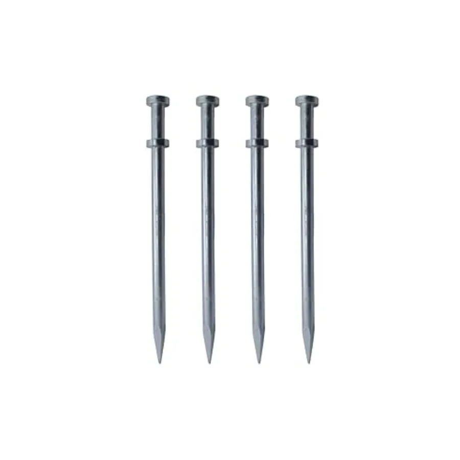 Double Head Tent Stakes - Heavy Duty 1045 Steel Heat-Treated Ground Spikes Forged Geometric Sharp Tips for Stronger Hold 0.79"
Double Head Tent Stakes - Heavy Duty 1045 Steel Heat-Treated Ground Spikes Forged Geometric Sharp Tips for Stronger Hold 0.79"