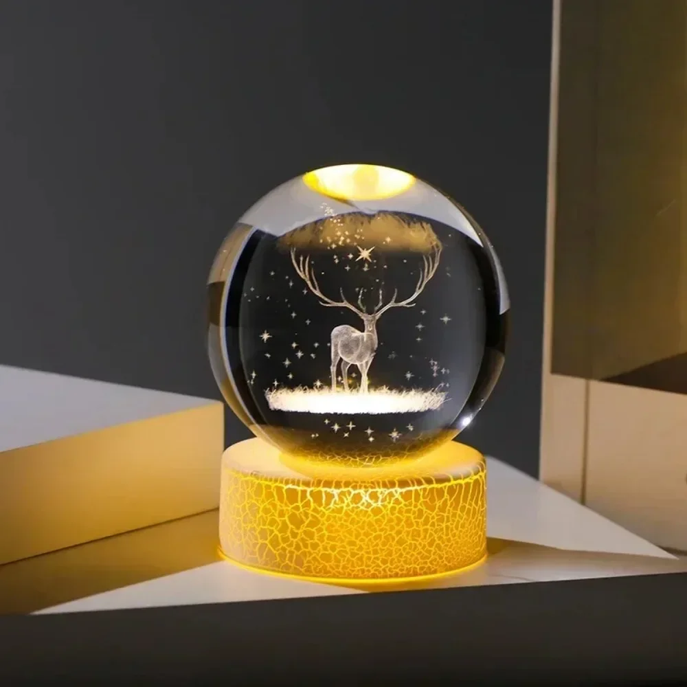 Hot Creat Crystal Ball USB Night Light With Milky Way galaxy LED Children Night Lamp For Bedroom Ambient Light Christmas Gift
Hot Creat Crystal Ball USB Night Light With Milky Way galaxy LED Children Night Lamp For Bedroom Ambient Light Christmas Gift