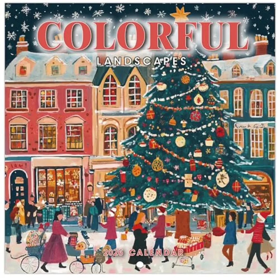 Календарь на 2026 Настенный календарь на 2026 года, 12 месяцев с января 2026 декабря 2026 Открытый настенный календарь с красочными пейзажами размером 12 x 24 дюйма, толстый
Календарь на 2026 Настенный календарь на 2026 года, 12 месяцев с января 2026 декабря 2026 Открытый настенный календарь с красочными пейзажами размером 12 x 24 дюйма, толстый