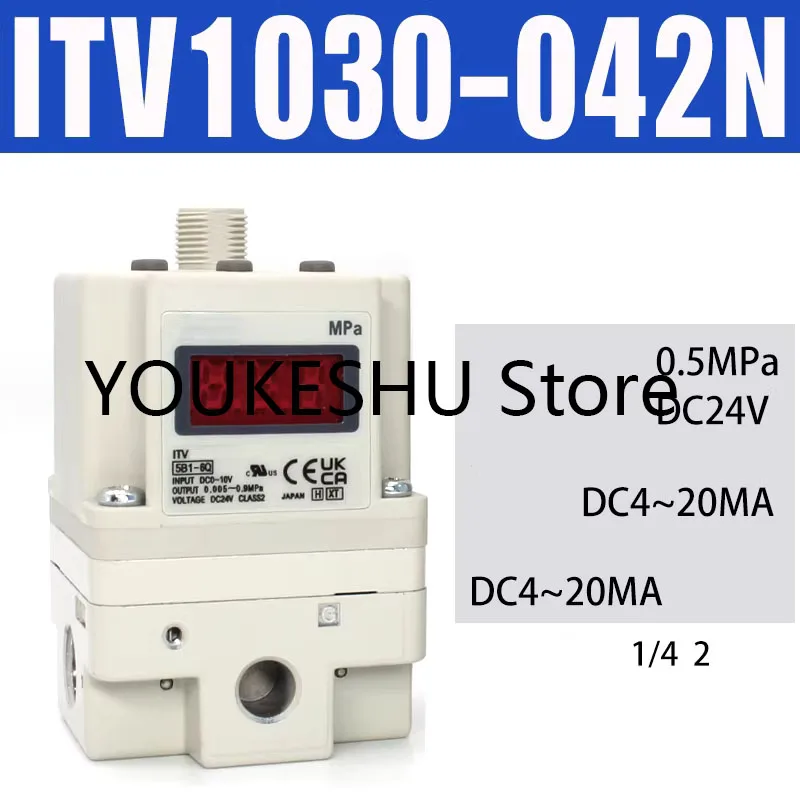 Brand new original electrical proportional valve ITV1030-042N No data cable no bracket
Brand new original electrical proportional valve ITV1030-042N No data cable no bracket