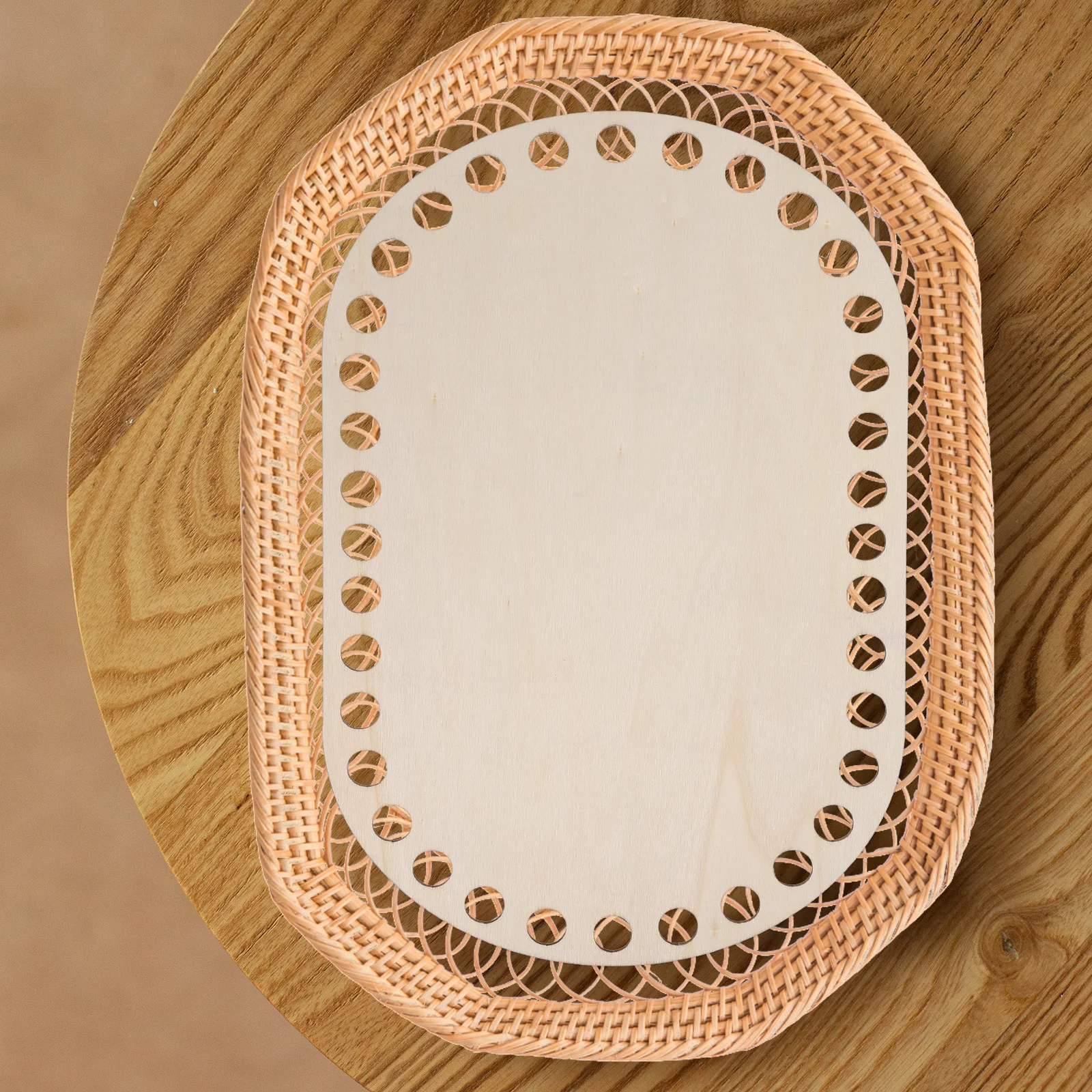 4 Pcs Wooden Basket Bottoms 30x20 Ellipse 20x20 Circle Smooth Crochet Bases Knitting Supplies Natural Wood Unfinished
4 Pcs Wooden Basket Bottoms 30x20 Ellipse 20x20 Circle Smooth Crochet Bases Knitting Supplies Natural Wood Unfinished