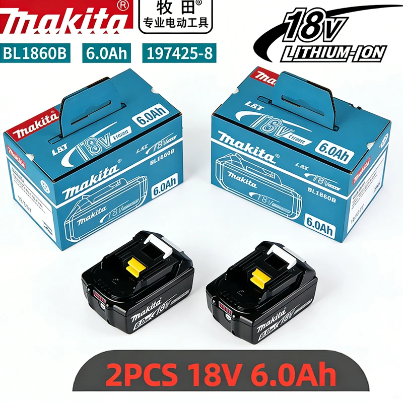 5000mAh original Makita battery 18V 6.0Ah 5Ah rechargeable battery,replacing Makita BL1830BL1840BL1850BL1860B, power tool batter
5000mAh original Makita battery 18V 6.0Ah 5Ah rechargeable battery,replacing Makita BL1830BL1840BL1850BL1860B, power tool batter