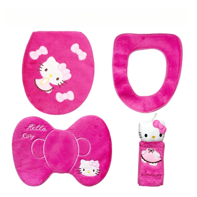 4pcs Hello Kitty Toilet Set Cute Cartoon Anime Girl Gift Women Accessories Kawaii Children Toy Desktop Pendant Kt Doll Wholesale
4pcs Hello Kitty Toilet Set Cute Cartoon Anime Girl Gift Women Accessories Kawaii Children Toy Desktop Pendant Kt Doll Wholesale
