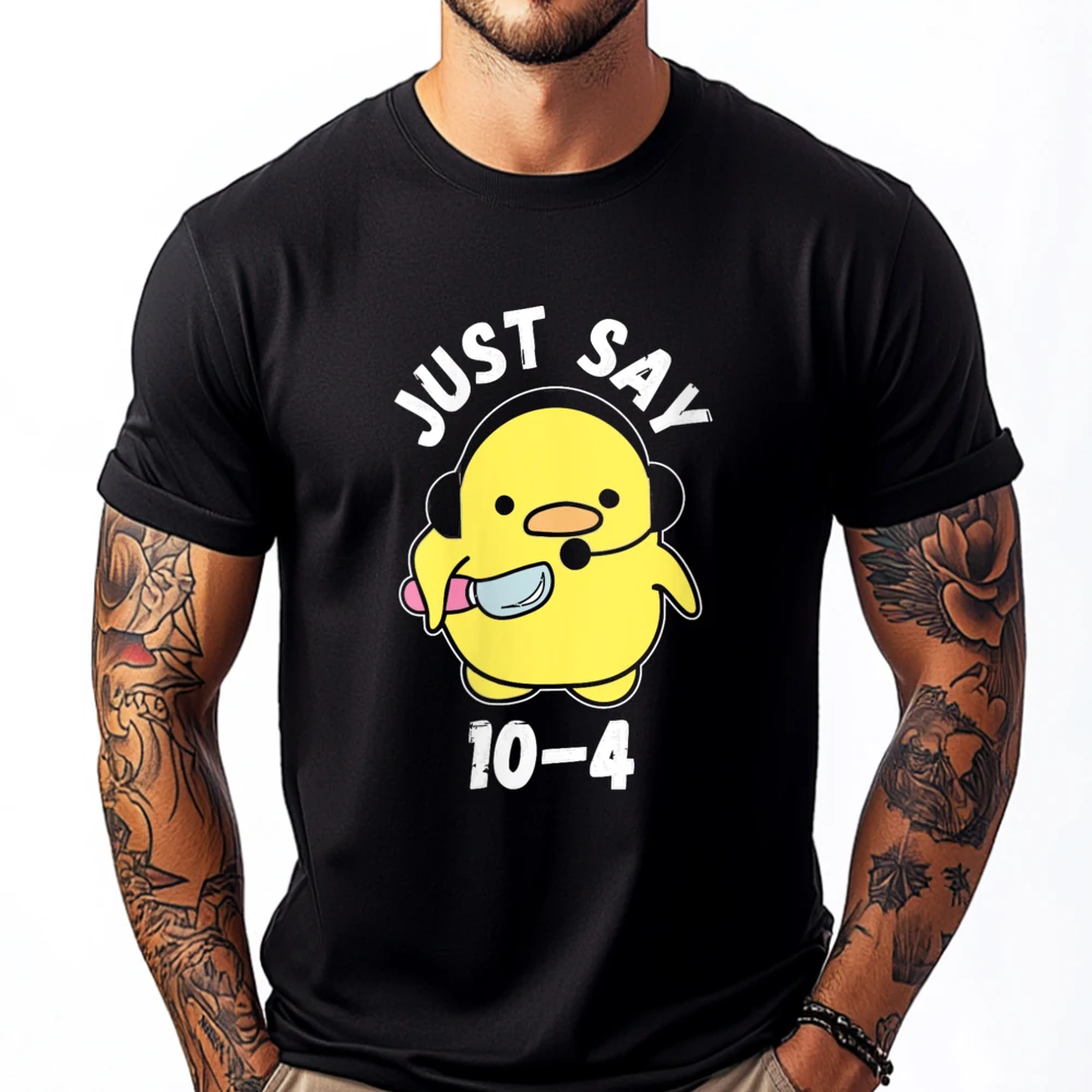 Womens Just Say Dispatcher Duck Saying Joke Designer T Shirt Anime T Shirts Gothic Style Casual
Womens Just Say Dispatcher Duck Saying Joke Designer T Shirt Anime T Shirts Gothic Style Casual