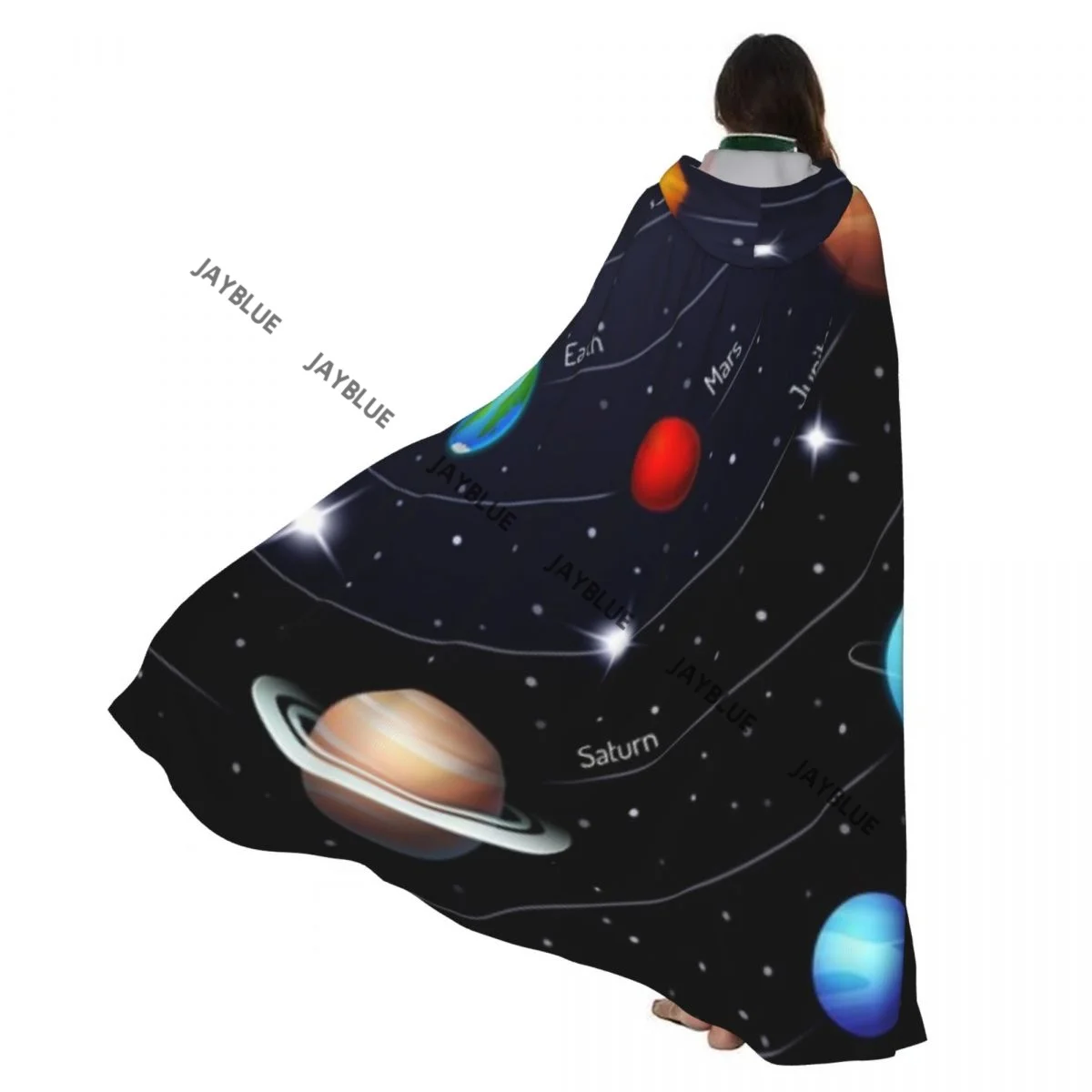 Unisex Witch Party Reversible Hooded Adult Vampires Cape Cloak Colorful Solar System
Unisex Witch Party Reversible Hooded Adult Vampires Cape Cloak Colorful Solar System