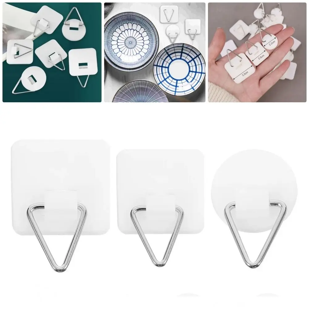 10Pcs Picture Rack Plate Hanger Self-adhesive Vertical Plate Holder Bathroom Home Supplies Wall Painting Decor 
10Pcs Picture Rack Plate Hanger Self-adhesive Vertical Plate Holder Bathroom Home Supplies Wall Painting Decor