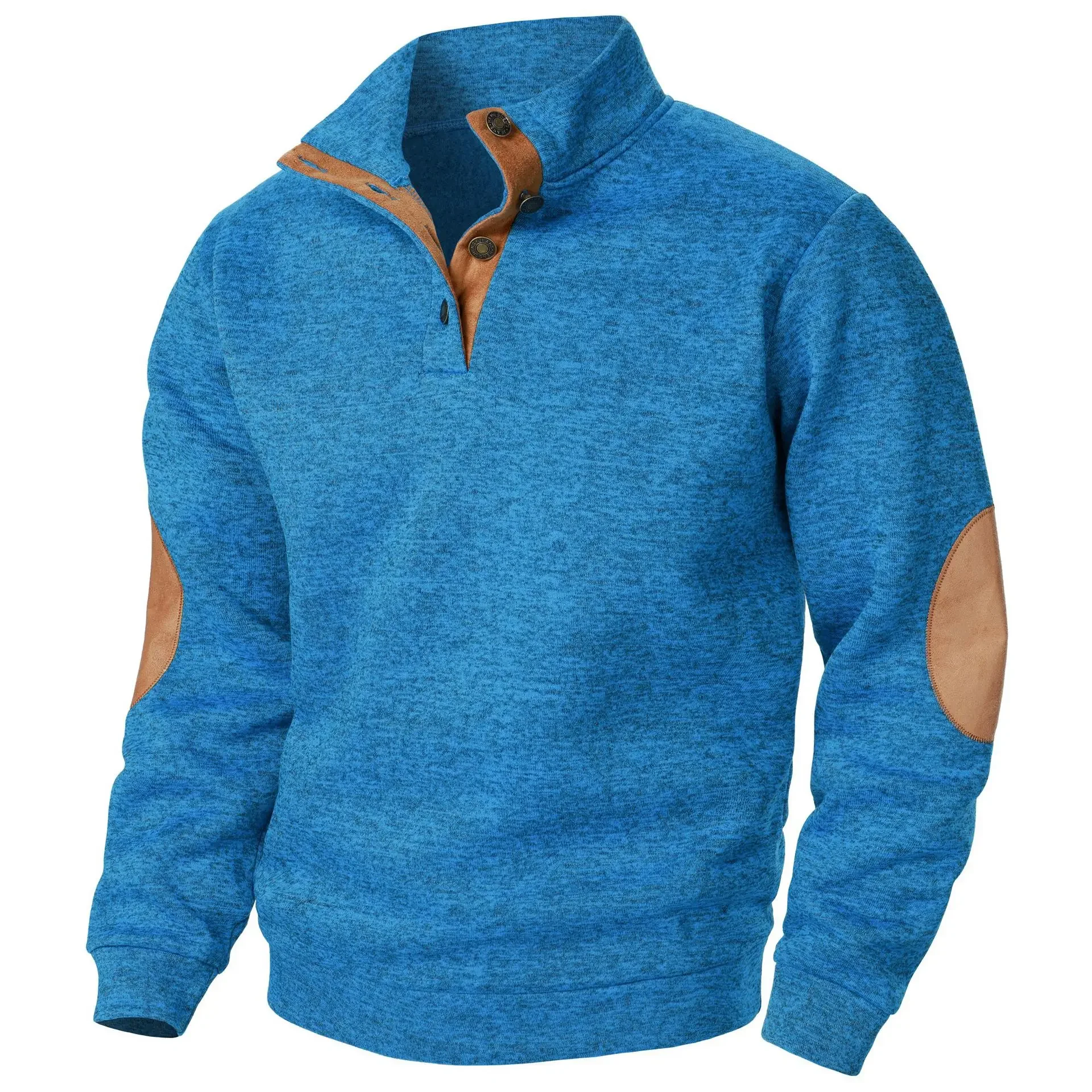 New Mens Stand Collar Sweatshirt Jacket Men's Knitted Joint Splicing Casual Cardigan Sweatshirt
New Mens Stand Collar Sweatshirt Jacket Men's Knitted Joint Splicing Casual Cardigan Sweatshirt